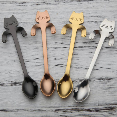 Stainless Steel Cat Spoon