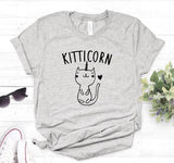 Cotton T-Shirt for Women - Kitticorn