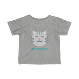 Cotton T-Shirt for Infants (6m-24m) - I'm Purrrfect