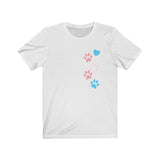 Cataholic Pride Cotton T-Shirt - Trans Flag