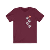 Unisex Cotton T-Shirt for Adults - Paws to Heart