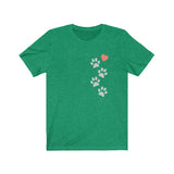 Unisex Cotton T-Shirt for Adults - Paws to Heart