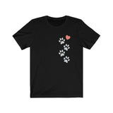 Unisex Cotton T-Shirt for Adults - Paws to Heart