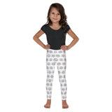 Kids' Leggings with Cat Face Print